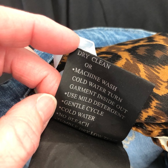 Vintage Cache Embroidered Flare Denim Jeans 12 - Picture 7 of 8